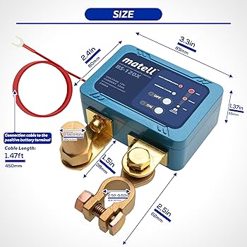 Amazon.com: matell DC 12V Remote Battery Disconnect Switch